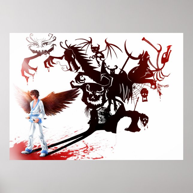 Póster Sombras Pesadíssimas (Frente)