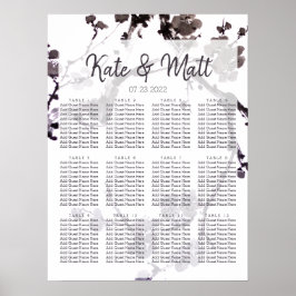 Poster Sombreado de ameixa