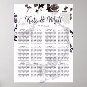 Poster Sombreado de ameixa