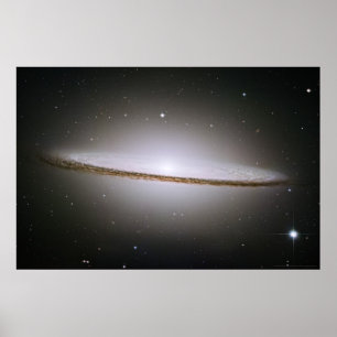 Póster Sombrero Galaxy M104 36x24 (33x22)
