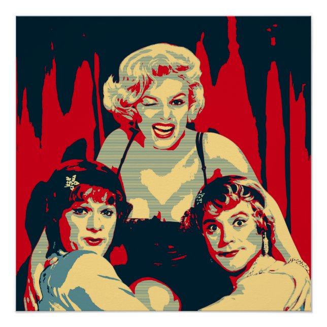 Póster Some like it hot Pop Art (Frente)