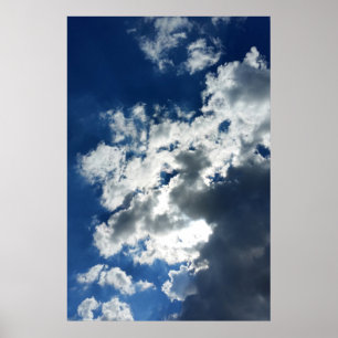 Póster Somente nuvens