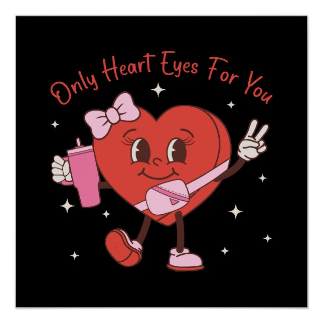 Póster Somente Olhos do Coração Para Você (Frente)