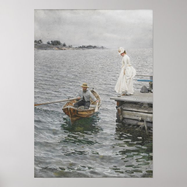 Poster Sommarnöje, Anders Zorn (Frente)