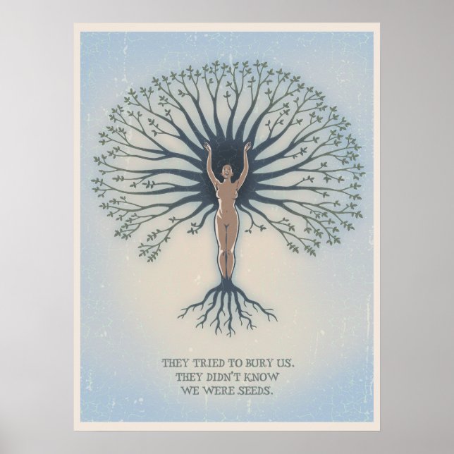 Poster Somos Sementes (Frente)