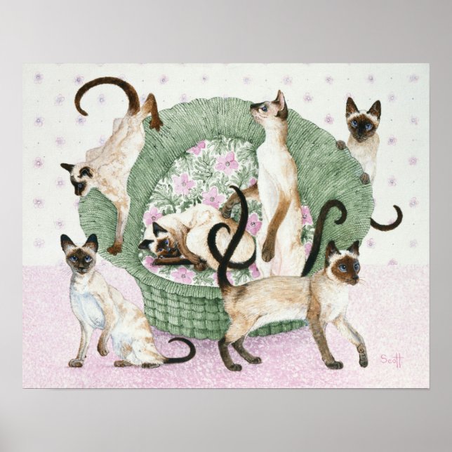 Póster Somos siameses, por favor (Frente)