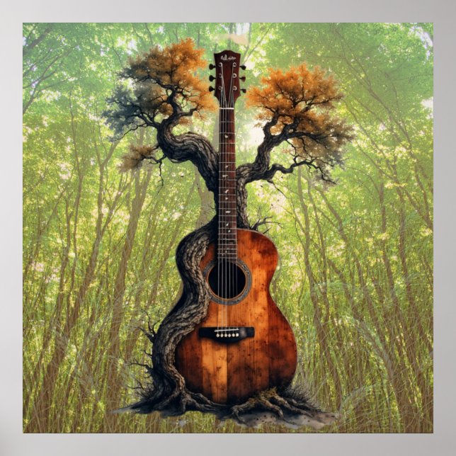 Poster Songs of the Forest (Frente)