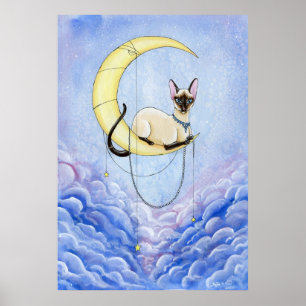 Póster Sonhador celestial