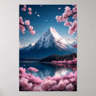 Poster Sonhador Serenity e Springtime Fantasy