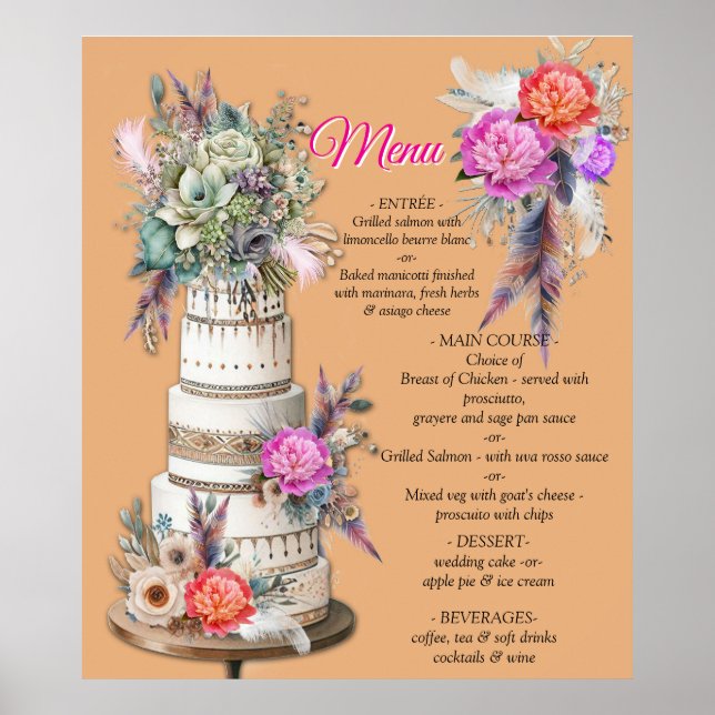 Poster Sonhadores em tema boêmico (Frente)