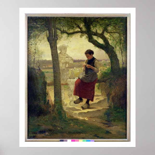 Poster Sonhando com seu amor, 1901 (Frente)