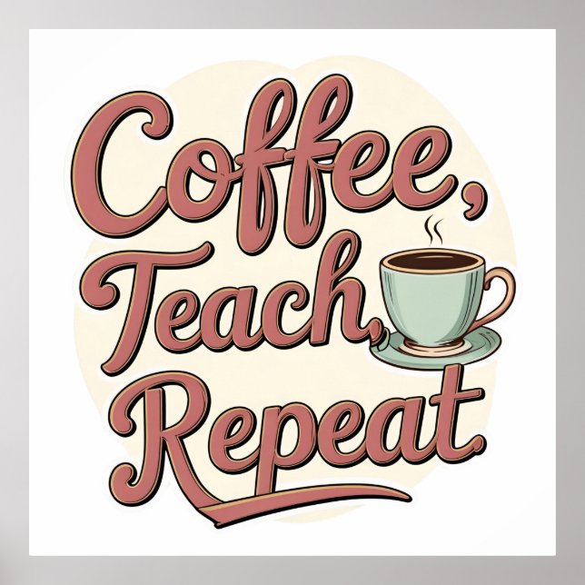 Poster Sonhe Grande Duro de Trabalho Motivação de Volta à (Frente)