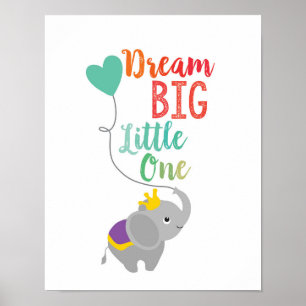 Poster Sonhe Grande Pequeno Um