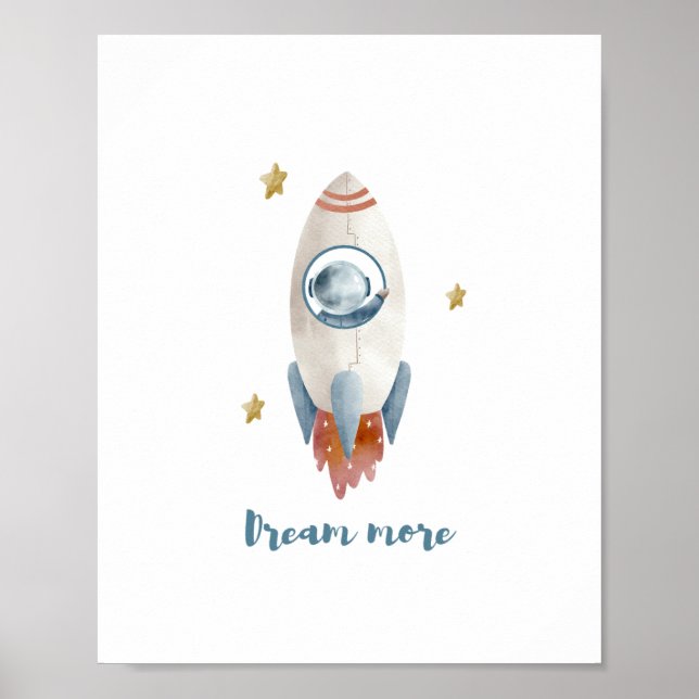 Poster Sonhe mais (Frente)