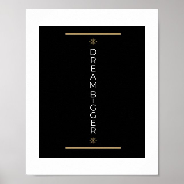 Poster Sonhe Mais (Frente)