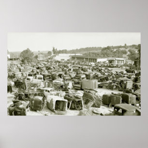 Poster Sonho Antiquado do Coletor de Automóveis, 1941