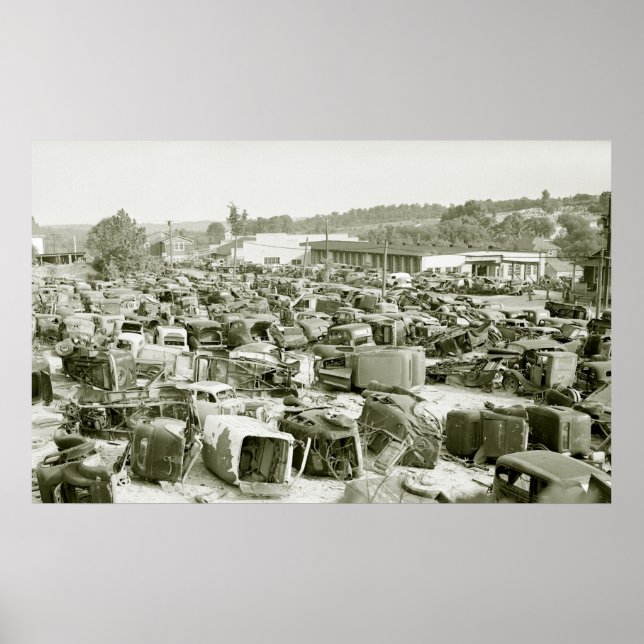 Poster Sonho Antiquado do Coletor de Automóveis, 1941 (Frente)