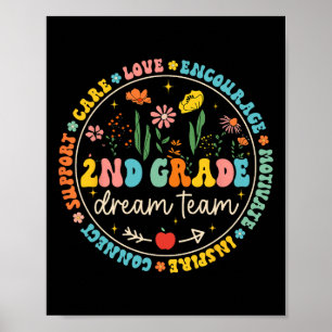 Poster Sonho da Equipe da 2ª Série Ck Para Professora Esc