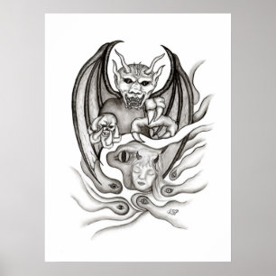 Póster Sonho da Meia-Noite - Diabos