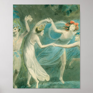 Poster Sonho da Noite de Verão de William Blake