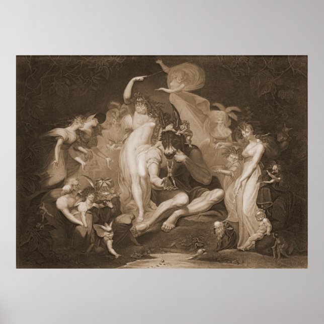 Poster Sonho das Noites de Verão de 1796 (Frente)