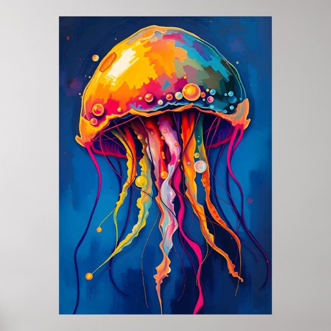 Poster Sonho De Água-Velho Arco-Íris - Brilho Do Oceano P (Frente)