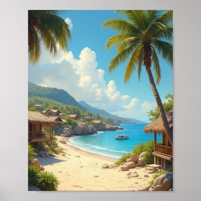 Poster sonho de Caribe (Frente)