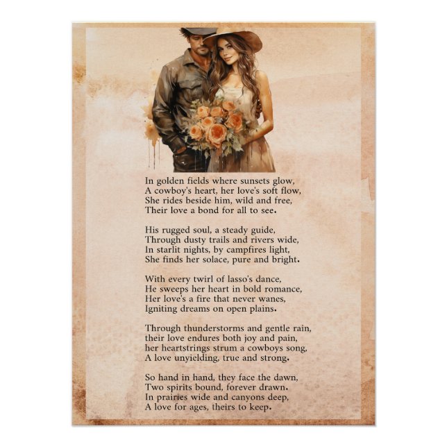 Póster Sonho de Cowboy (Frente)