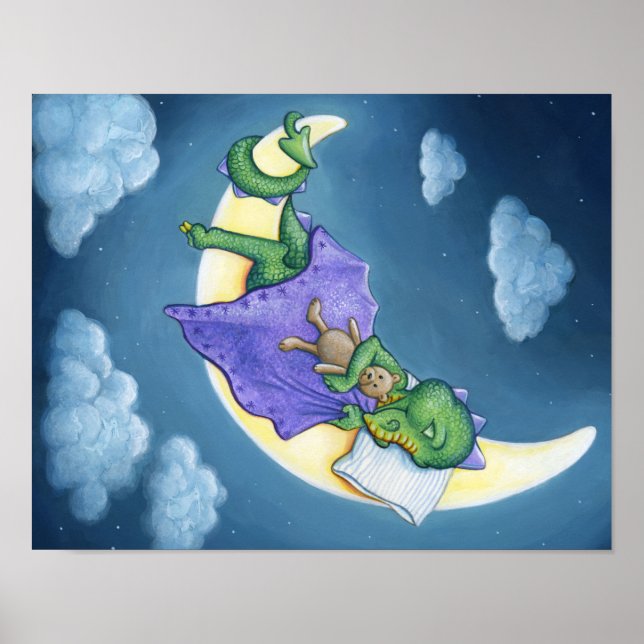 Poster Sonho de Dragão Bebê (Frente)