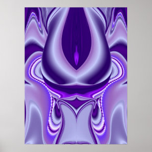 Poster Sonho de Flor Roxa