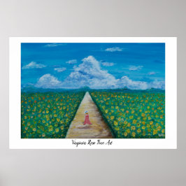 Poster Sonho de girassol