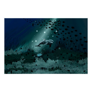 Póster Sonho de golfinho