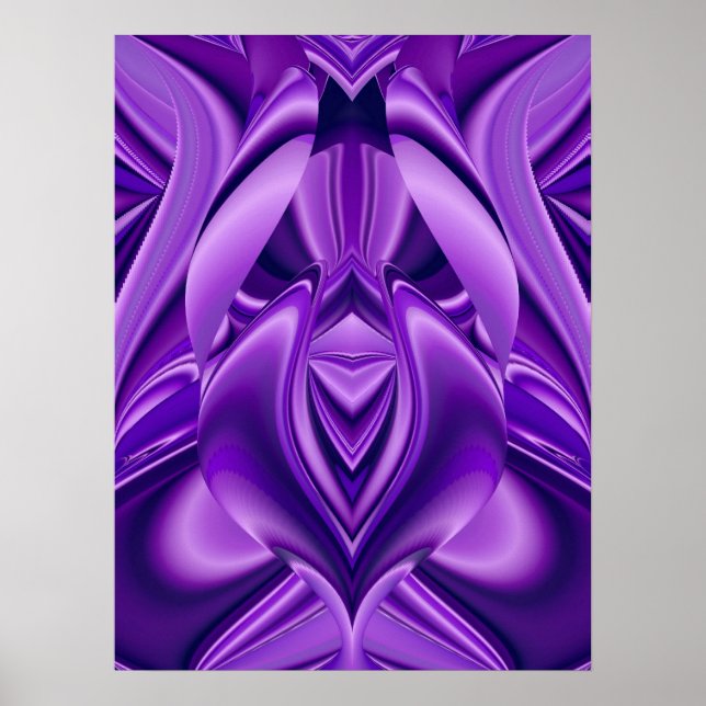 Póster Sonho de Lírio Roxo (Frente)