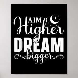 Poster Sonho De Mais alto Maior - Motivacional E Inspira