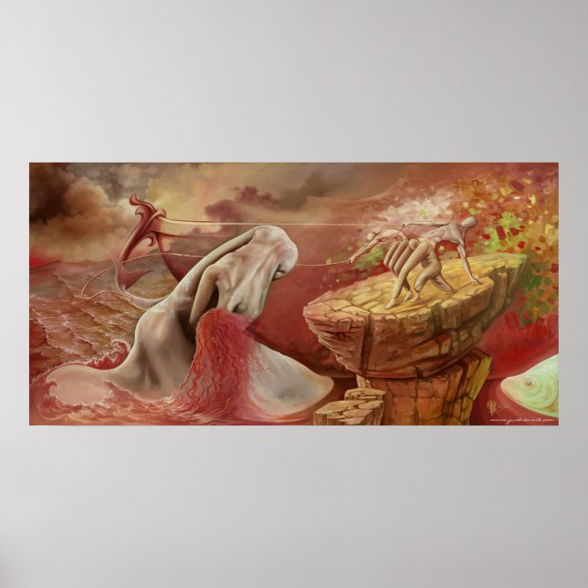 Póster Sonho de pescador (Frente)