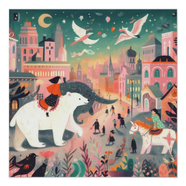 Póster Sonho de Príncipes (Frente)