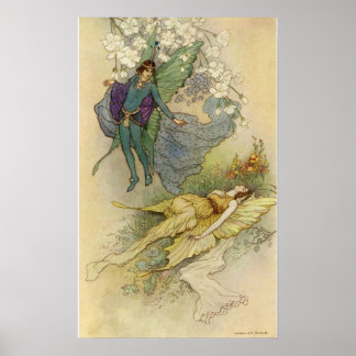 Poster Sonho de uma Noite de Verão em Warwick Goble