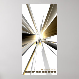 Poster Sonho do octano (bege)