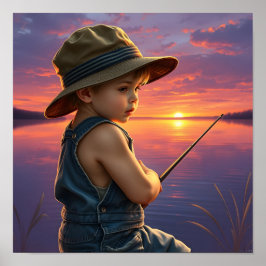Poster Sonho do Pequeno Pescador