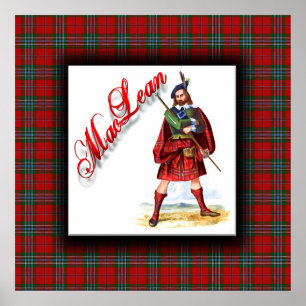 Poster Sonho do Scottish de MacLean do clã