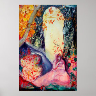 Póster SONHO DOURADO / Jardim Zen de Meditação Yoga