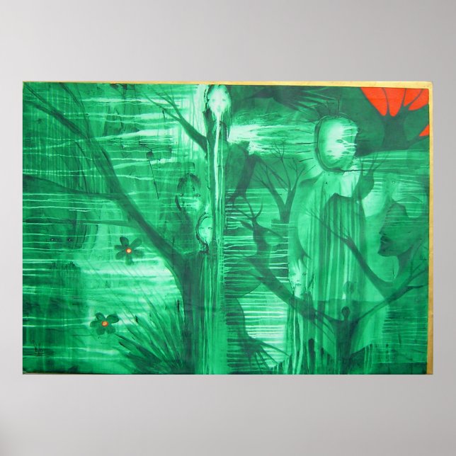 Póster sonho em verde (Frente)