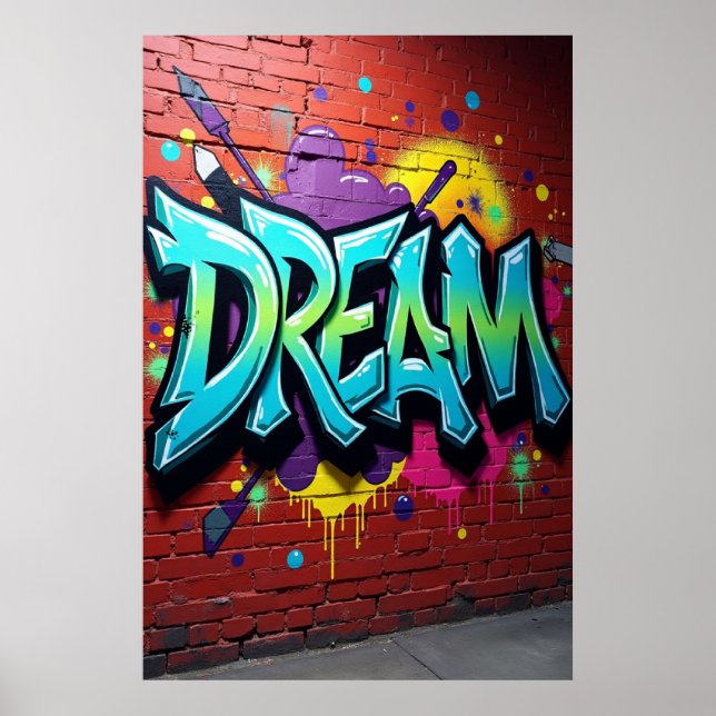 Poster SONHO em Wildstyle: Despertar do Grafite (Frente)