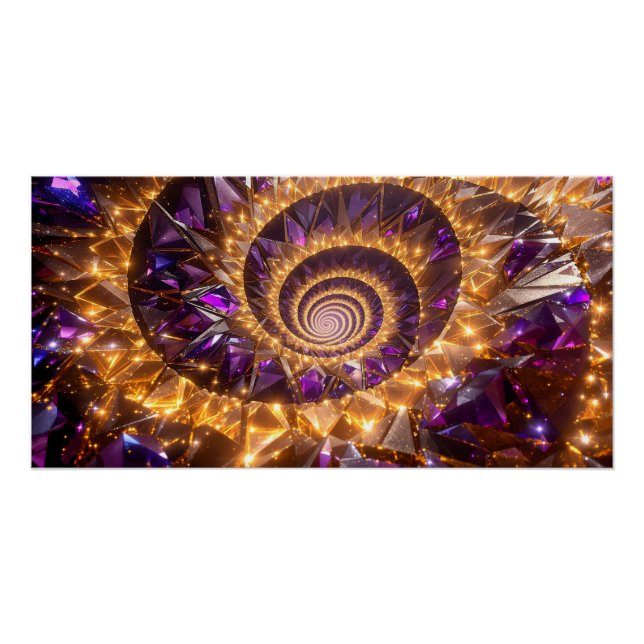 Póster Sonho Espiral do ouro (Frente)
