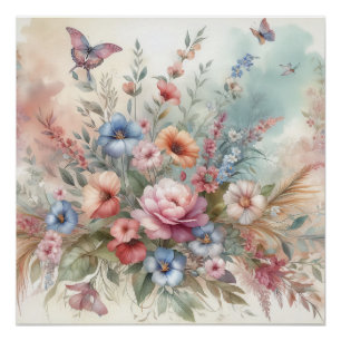 Póster Sonho Floral