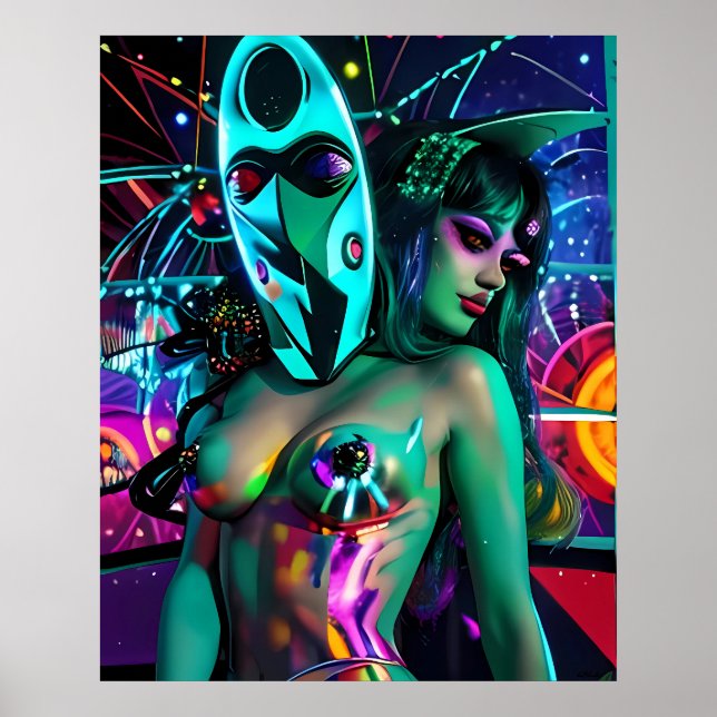 Poster Sonho Glitch-Streaming os Deuses Antigos (Frente)