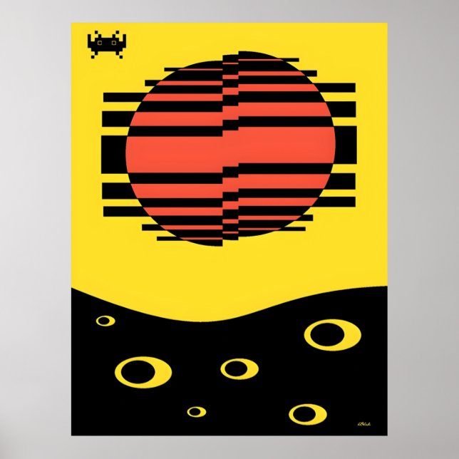 Poster Sonho Memphis Bitossi (Frente)
