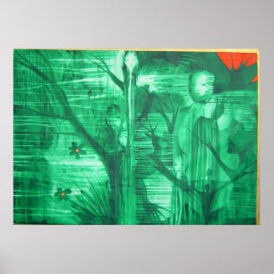 Póster sonho no verde