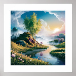 Poster Sonho Romântico de Praia: Acredite em si mesmo Pos