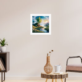 Poster Sonho Romântico de Praia: Acredite em si mesmo Pos